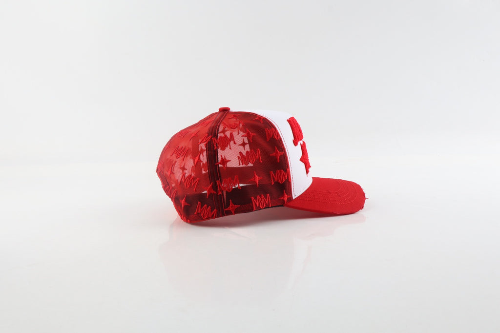 M3MORIX Red Star Hat