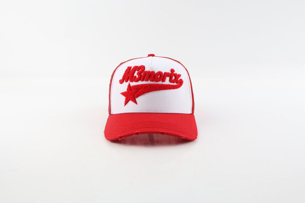 M3MORIX Red Star Hat