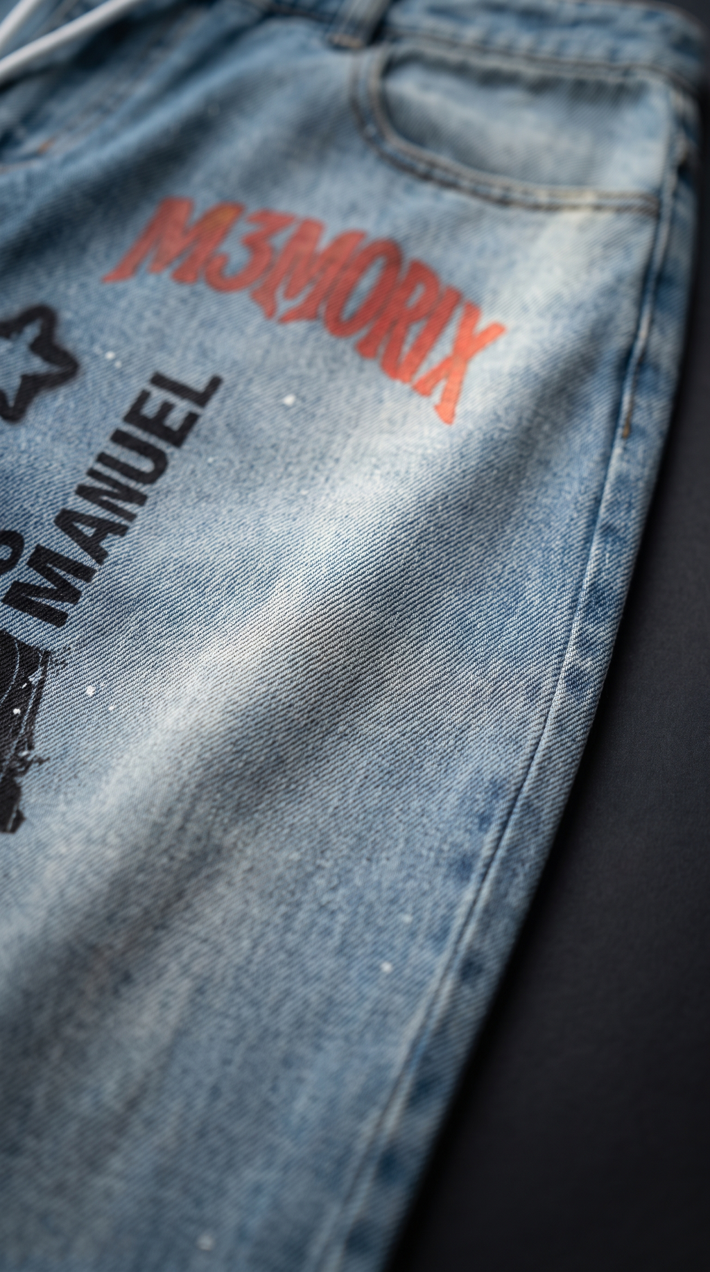 M3MORIX Music Icons Denim